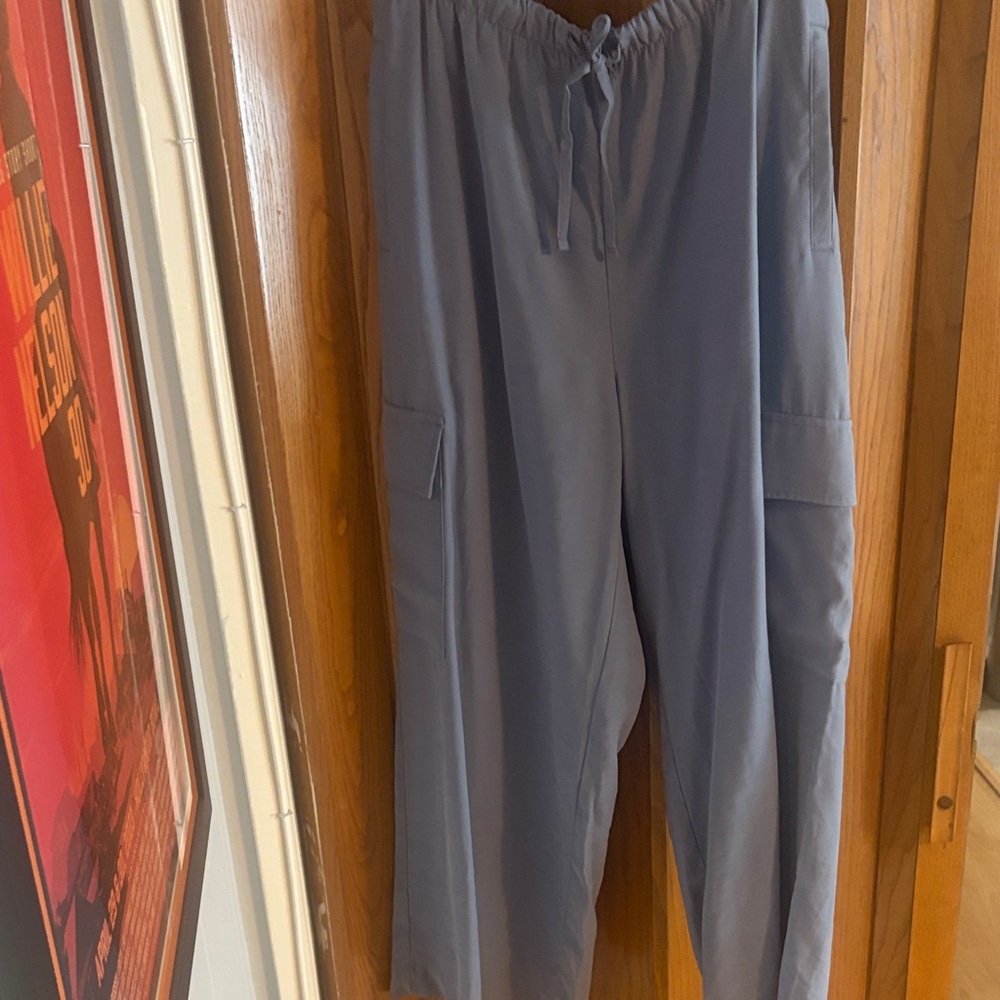 Old Navy Women's Blue Super Soft Wide Leg Pants NWOT